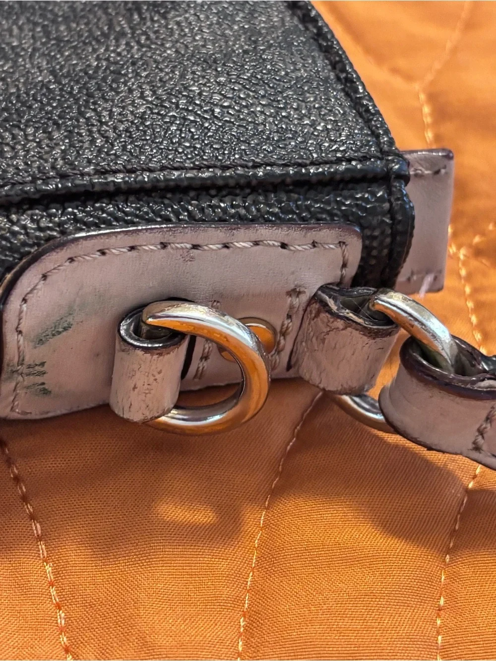 Michael Kors Dark Brown Signature Crossbody Bag